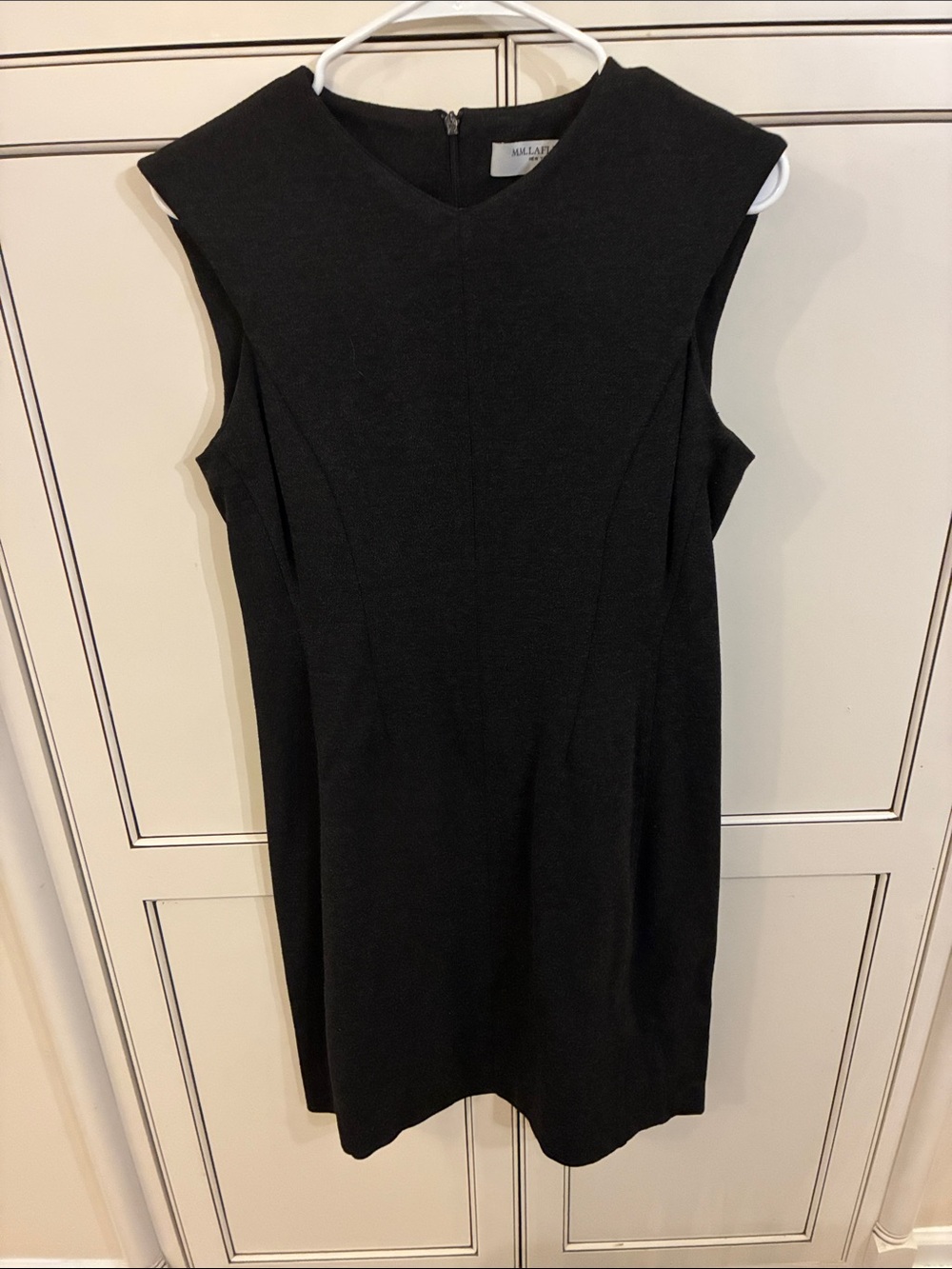 MM Lafleur Black Sleeveless Sheath Dress